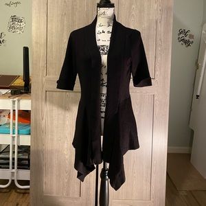 89th & Madison Waterfall Open Front Cardigan XL
